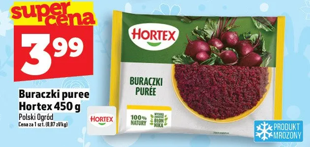 Buraczki puree promocja w TOPAZ