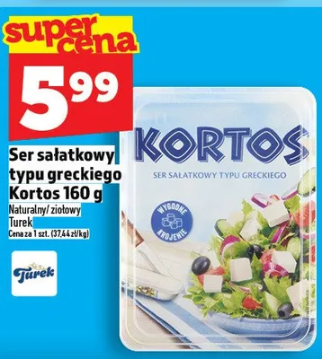 Ser sałatkowy typu greckiego promocja w TOPAZ