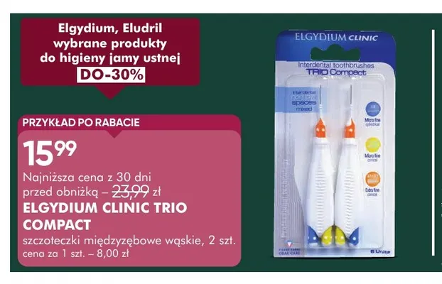 Produkty do higieny jamy ustnej Elgydium, Eludril promocja w Super-Pharm