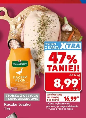 Kaczka tuszka Stoisko Mięsne promocja w Kaufland