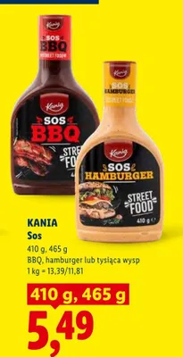 Sos Hamburger Kania promocja w Lidl