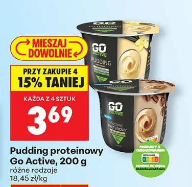 Pudding proteinowy, różne rodzaje promocja w Biedronka
