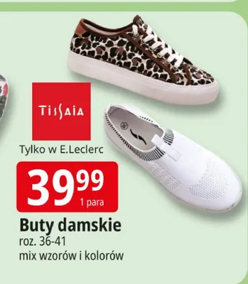 Buty damskie promocja w Leclerc
