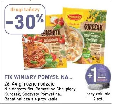 Danie pomysł na... różne rodzaje promocja w Stokrotka