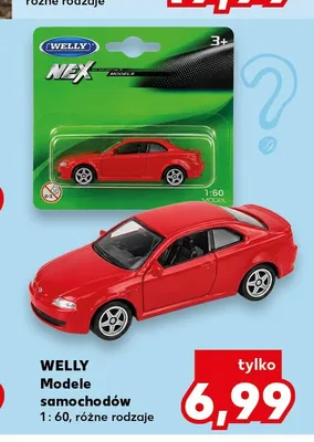 Model samochodu Welly 1:60 promocja w BACK TO SCHOOL