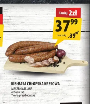 Kiełbasa chłopska kresowa Masarnia u Jana promocja w Arhelan
