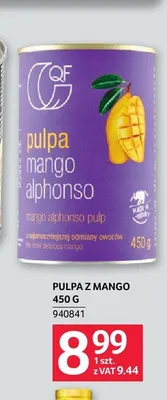Pulpa z mango QF alphonso promocja w Selgros