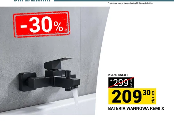 Bateria wannowa Remi X promocja w Merkury Market