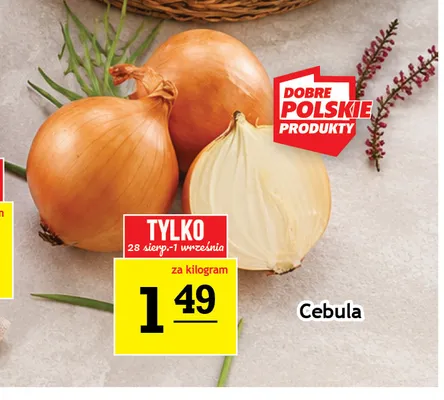 Cebula promocja w Gram Market