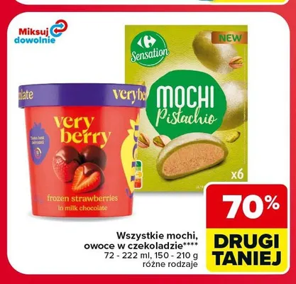 Mochi Pistachio Carrefour Sensation promocja w Carrefour