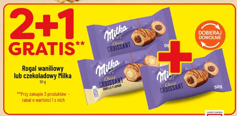 Rogal czekoladowy Milka Choco Croissant promocja w POLOmarket