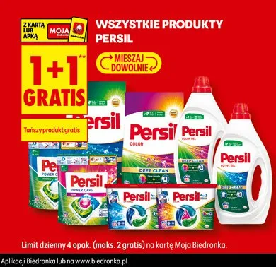 Produkty Persil promocja w Biedronka