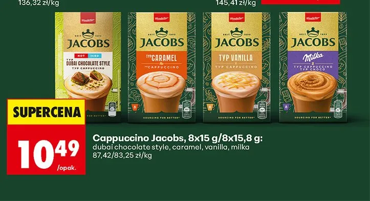 Cappuccino Milka promocja w Biedronka