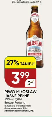 Piwo Miłosław promocja w Chata Polska