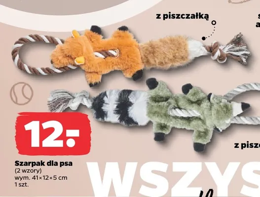 Szarpak dla psa promocja w Netto