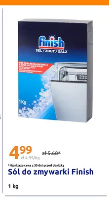Sól do zmywarki Finish promocja w Action