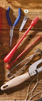 Akcesoria wędkarskie zestaw 7 narzędzi wielofunkcyjnych promocja w Biedronka