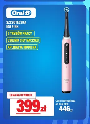Szczoteczka Oral-B iO5 Pink promocja w RTV EURO AGD