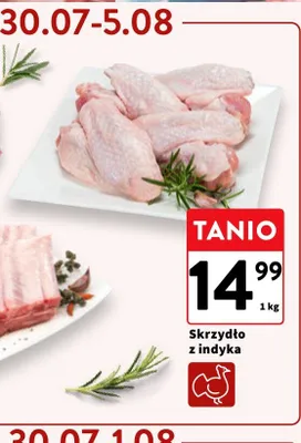 Skrzydło z indyka promocja w Intermarche