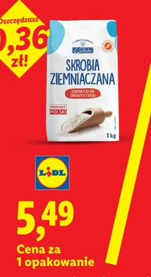 Skrobia ziemniaczana Belbako promocja w Lidl