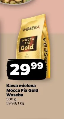 Kawa mielona Mocca Fix Gold Woseba promocja w Netto