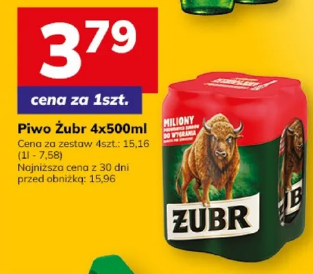 Piwo Żubr promocja w Hitpol