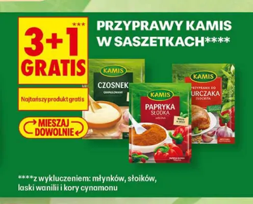 Czosnek granulowany Kamis promocja w Biedronka