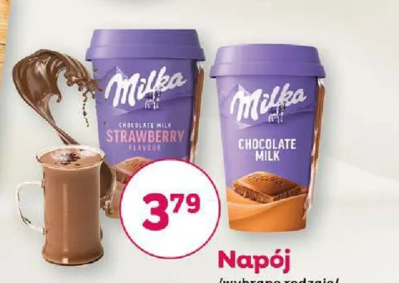 Napój Milka promocja w Bliski
