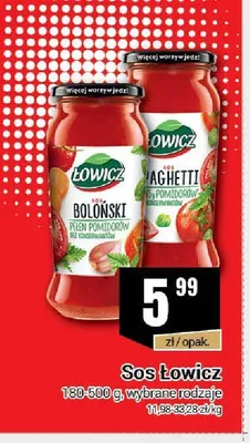 Sos boloński Łowicz promocja w Premium Nasz Sklep