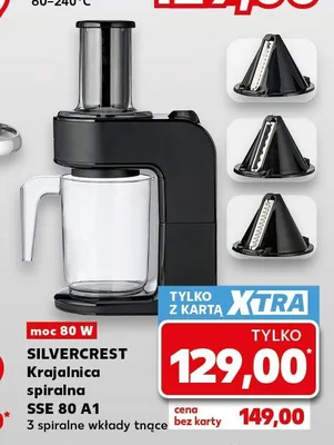 Krajalnica spiralna SILVERCREST SSE 80 A1 promocja w Kaufland