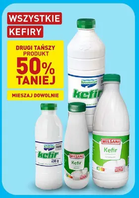 Kefir Milsani Naturalny promocja w Aldi