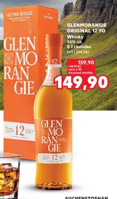 Whisky Glenmorangie Original 12 YO promocja w Kaufland