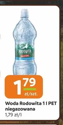 Woda Rodowita niegazowana promocja w Gama