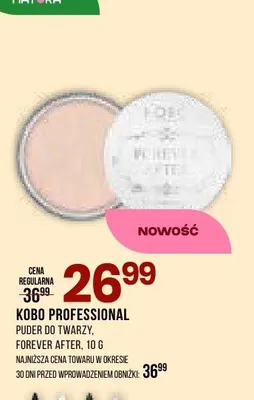 Puder do twarzy Kobo Professional Forever After promocja w Drogerie Natura