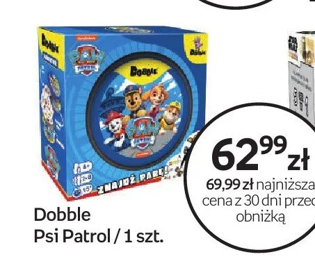 Gra Dobble Psi Patrol promocja w Empik