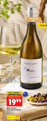 Wino Sauvignon Blanc promocja w Biedronka