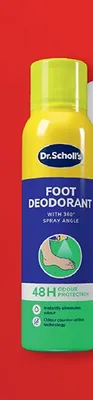 Dezodorant do stóp Dr.Scholl's Foot Deodorant promocja w Biedronka