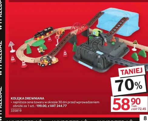 Waga drewniana promocja w Selgros