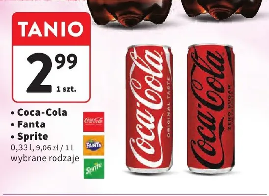 Napój gazowany Sprite promocja w Intermarche