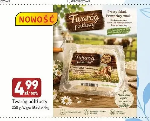 Twaróg półtłusty Z mlecznej drogi promocja w Avita