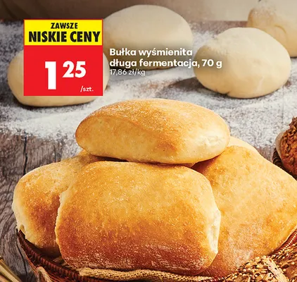 Bułka wyśmienita długa fermentacja promocja w Biedronka