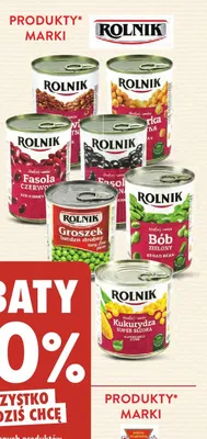Bób zielony Rolnik promocja w Intermarche