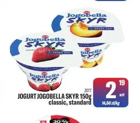 Jogurt Jogobella Skyr standard Zott promocja w Tomi Markt
