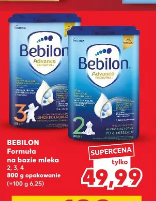 Formuła na bazie mleka 2 Bebilon promocja w Kaufland