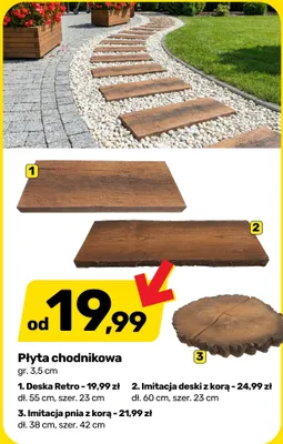 Płyta chodnikowa promocja w Bricomarche