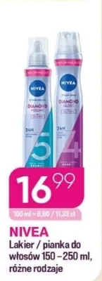 Pianka do włosów Nivea promocja w Drogerie Koliber