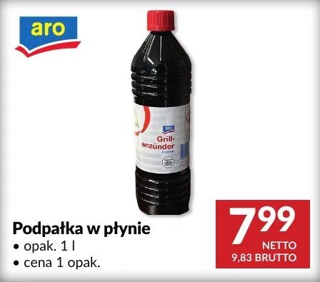 Podpałka w płynie promocja w Makro