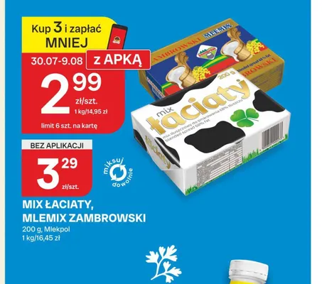 Miks tłuszczowy Łaciaty promocja w Chorten