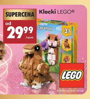 Klocki LEGO Creator promocja w Biedronka