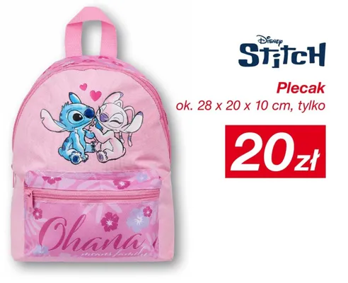 Plecak Stitch promocja w KiK